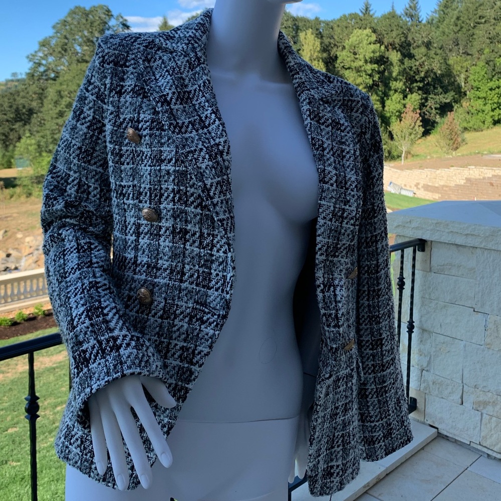Princess Polly Lioness Blazer White/Black